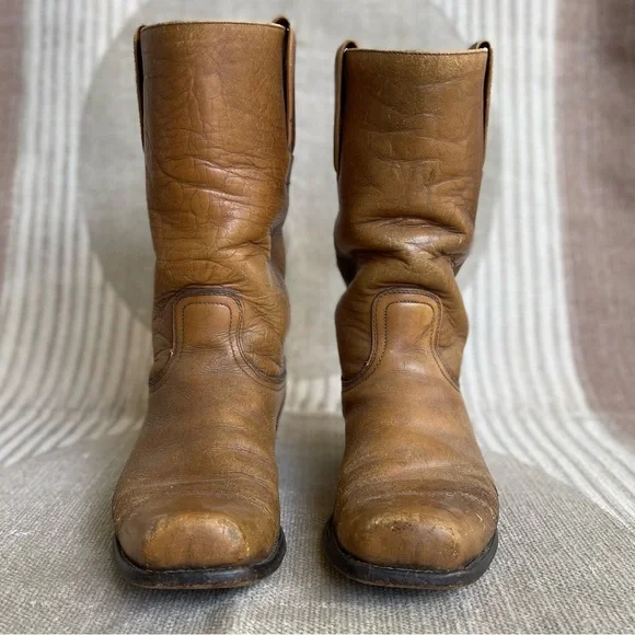 Distressed Frye Vintage Campus Boots *READ DESCRIPTION* - Picture 3 of 9